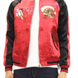 Load image into Gallery viewer, Japanesque Japanese Souvenir Jacket 3RSJ-020 Fujin Raijin Men's Sukajan Red/Black