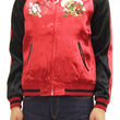 Load image into Gallery viewer, Japanesque Japanese Souvenir Jacket 3RSJ-020 Fujin Raijin Men's Sukajan Red/Black