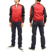 Load image into Gallery viewer, Japanesque Japanese Souvenir Jacket 3RSJ-020 Fujin Raijin Men's Sukajan Red/Black