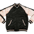 Load image into Gallery viewer, Japanesque Men's Japanese Souvenir Jacket koi fish Embroidered Sukajan 3RSJ-022 Black/Pink