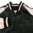 Load image into Gallery viewer, Japanesque Men's Japanese Souvenir Jacket koi fish Embroidered Sukajan 3RSJ-022 Black/Pink