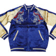 Load image into Gallery viewer, Japanesque Men's Japanese Souvenir Jacket Dragon Sukajan 3RSJ-024 Navy-Blue/Beige