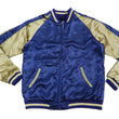 Load image into Gallery viewer, Japanesque Men's Japanese Souvenir Jacket Dragon Sukajan 3RSJ-024 Navy-Blue/Beige
