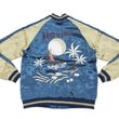 Load image into Gallery viewer, Japanesque Japanese Souvenir Jacket 3RSJ-026 Hawaii Men's Sukajan Blue/Beige
