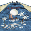 Load image into Gallery viewer, Japanesque Japanese Souvenir Jacket 3RSJ-026 Hawaii Men's Sukajan Blue/Beige