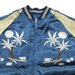 Load image into Gallery viewer, Japanesque Japanese Souvenir Jacket 3RSJ-026 Hawaii Men's Sukajan Blue/Beige