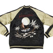 Load image into Gallery viewer, Japanesque Japanese Souvenir Jacket 3RSJ-026 Hawaii Men's Sukajan Black/Beige
