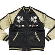Load image into Gallery viewer, Japanesque Japanese Souvenir Jacket 3RSJ-026 Hawaii Men's Sukajan Black/Beige