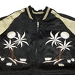 Load image into Gallery viewer, Japanesque Japanese Souvenir Jacket 3RSJ-026 Hawaii Men's Sukajan Black/Beige