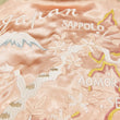 Load image into Gallery viewer, Japanesque Japanese Souvenir Jacket 3RSJ-029 Japan map Men's Sukajan Pink/Gold