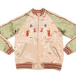 Load image into Gallery viewer, Japanesque Japanese Souvenir Jacket 3RSJ-029 Japan map Men's Sukajan Pink/Gold