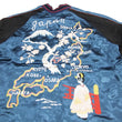 Load image into Gallery viewer, Japanesque Japanese Souvenir Jacket 3RSJ-029 Japan map Men's Sukajan Navy-Blue/Black