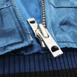 Load image into Gallery viewer, Japanesque Japanese Souvenir Jacket 3RSJ-029 Japan map Men's Sukajan Navy-Blue/Black