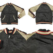 Load image into Gallery viewer, Japanesque Script Japanese Souvenir Jacket 3RSJ-030 Ume and Bird Men's Sukajan Black/Gold