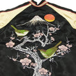 Load image into Gallery viewer, Japanesque Script Japanese Souvenir Jacket 3RSJ-030 Ume and Bird Men's Sukajan Black/Gold