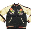 Load image into Gallery viewer, Japanesque Script Japanese Souvenir Jacket 3RSJ-030 Ume and Bird Men's Sukajan Black/Gold