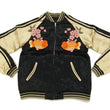 Load image into Gallery viewer, Japanesque Script Japanese Souvenir Jacket 3RSJ-031 Goldfish Men's Sukajan Black/Gold