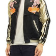 Load image into Gallery viewer, Japanesque Script Japanese Souvenir Jacket 3RSJ-031 Goldfish Men's Sukajan Black/Gold