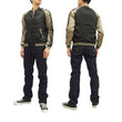 Load image into Gallery viewer, Japanesque Script Japanese Souvenir Jacket 3RSJ-031 Goldfish Men's Sukajan Black/Gold