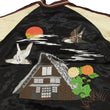 Load image into Gallery viewer, Japanesque Script Japanese Souvenir Jacket 3RSJ-034 Sparrows Men's Sukajan Black/Gold