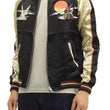 Load image into Gallery viewer, Japanesque Script Japanese Souvenir Jacket 3RSJ-034 Sparrows Men's Sukajan Black/Gold