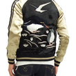 Load image into Gallery viewer, Japanesque Script Japanese Souvenir Jacket 3RSJ-036 Penguin Men's Sukajan Black/Gold