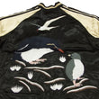 Load image into Gallery viewer, Japanesque Script Japanese Souvenir Jacket 3RSJ-036 Penguin Men's Sukajan Black/Gold