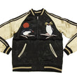 Load image into Gallery viewer, Japanesque Script Japanese Souvenir Jacket 3RSJ-036 Penguin Men's Sukajan Black/Gold