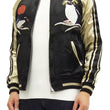 Load image into Gallery viewer, Japanesque Script Japanese Souvenir Jacket 3RSJ-036 Penguin Men's Sukajan Black/Gold