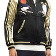 Load image into Gallery viewer, Japanesque Script Japanese Souvenir Jacket 3RSJ-036 Penguin Men's Sukajan Black/Gold