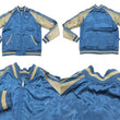 Load image into Gallery viewer, Japanesque Script Japanese Souvenir Jacket 3RSJ-036 Penguin Men's Sukajan Blue/Gold