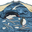 Load image into Gallery viewer, Japanesque Script Japanese Souvenir Jacket 3RSJ-036 Penguin Men's Sukajan Blue/Gold