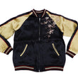Load image into Gallery viewer, Japanesque Men's Japanese Souvenir Jacket Weeping Cherry Sukajan 3RSJ-038 Black/Beige