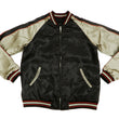 Load image into Gallery viewer, Japanesque Men's Japanese Souvenir Jacket Weeping Cherry Sukajan 3RSJ-038 Black/Beige