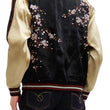 Load image into Gallery viewer, Japanesque Men's Japanese Souvenir Jacket Weeping Cherry Sukajan 3RSJ-038 Black/Beige