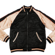 Load image into Gallery viewer, Japanesque Men's Japanese Souvenir Jacket Panda and Fireworks Sukajan 3RSJ-039 Black/Pink