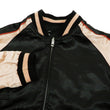 Load image into Gallery viewer, Japanesque Men's Japanese Souvenir Jacket Panda and Fireworks Sukajan 3RSJ-039 Black/Pink