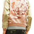 Load image into Gallery viewer, Japanesque Men's Japanese Souvenir Jacket Japanese Butterfly and Cherry Blossoms Sukajan 3RSJ-040 Pink/Beige