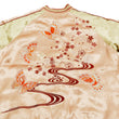 Load image into Gallery viewer, Japanesque Men's Japanese Souvenir Jacket Japanese Butterfly and Cherry Blossoms Sukajan 3RSJ-040 Pink/Beige