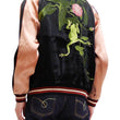 Load image into Gallery viewer, Japanesque Men's Japanese Souvenir Jacket Tree Frog Sukajan 3RSJ-043 Black/Pink