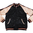 Load image into Gallery viewer, Japanesque Men's Japanese Souvenir Jacket Tree Frog Sukajan 3RSJ-043 Black/Pink
