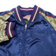 Load image into Gallery viewer, Japanesque Men's Japanese Souvenir Jacket Tree Frog Sukajan 3RSJ-043 Navy-Blue/Beige