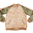 Load image into Gallery viewer, Japanesque Men's Japanese Souvenir Jacket Goldfish Sukajan 3RSJ-044 Pink/Beige