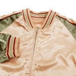 Load image into Gallery viewer, Japanesque Men's Japanese Souvenir Jacket Goldfish Sukajan 3RSJ-044 Pink/Beige