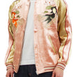 Load image into Gallery viewer, Japanesque Men's Japanese Souvenir Jacket Goldfish Sukajan 3RSJ-044 Pink/Beige