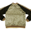 Load image into Gallery viewer, Japanesque Mens Japanese Souvenir Jacket Goldfish Bowl Sukajan 3RSJ-045 Beige/Black
