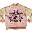 Load image into Gallery viewer, Japanesque Mens Japanese Souvenir Jacket Goldfish Bowl Sukajan 3RSJ-045 Pink/Beige