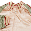 Load image into Gallery viewer, Japanesque Mens Japanese Souvenir Jacket Goldfish Bowl Sukajan 3RSJ-045 Pink/Beige