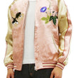 Load image into Gallery viewer, Japanesque Mens Japanese Souvenir Jacket Goldfish Bowl Sukajan 3RSJ-045 Pink/Beige