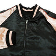 Load image into Gallery viewer, Japanesque Men's Japanese Souvenir Jacket Komainu Embroidered Sukajan 3RSJ-046 Black/Pink